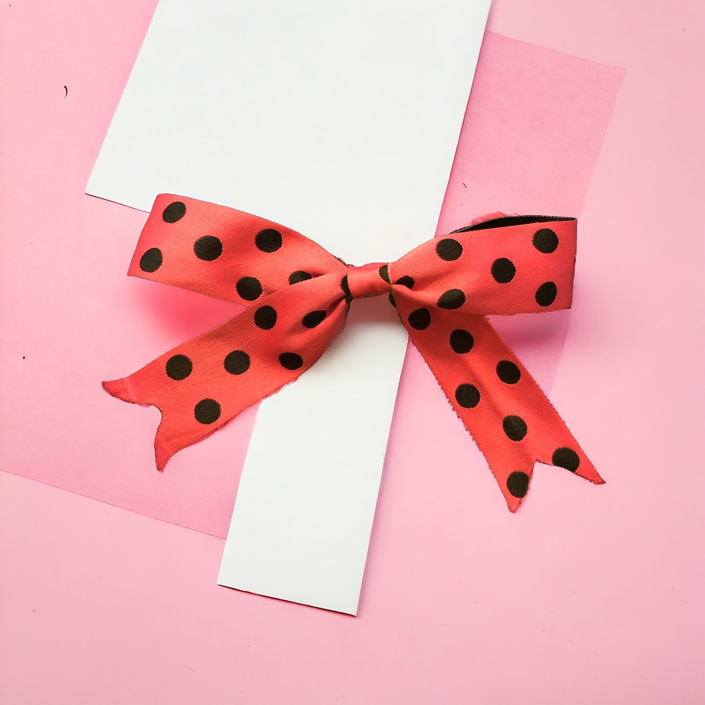 Pink with Brown Polka Dots Monogram Hair Bows!! Hairbow!!