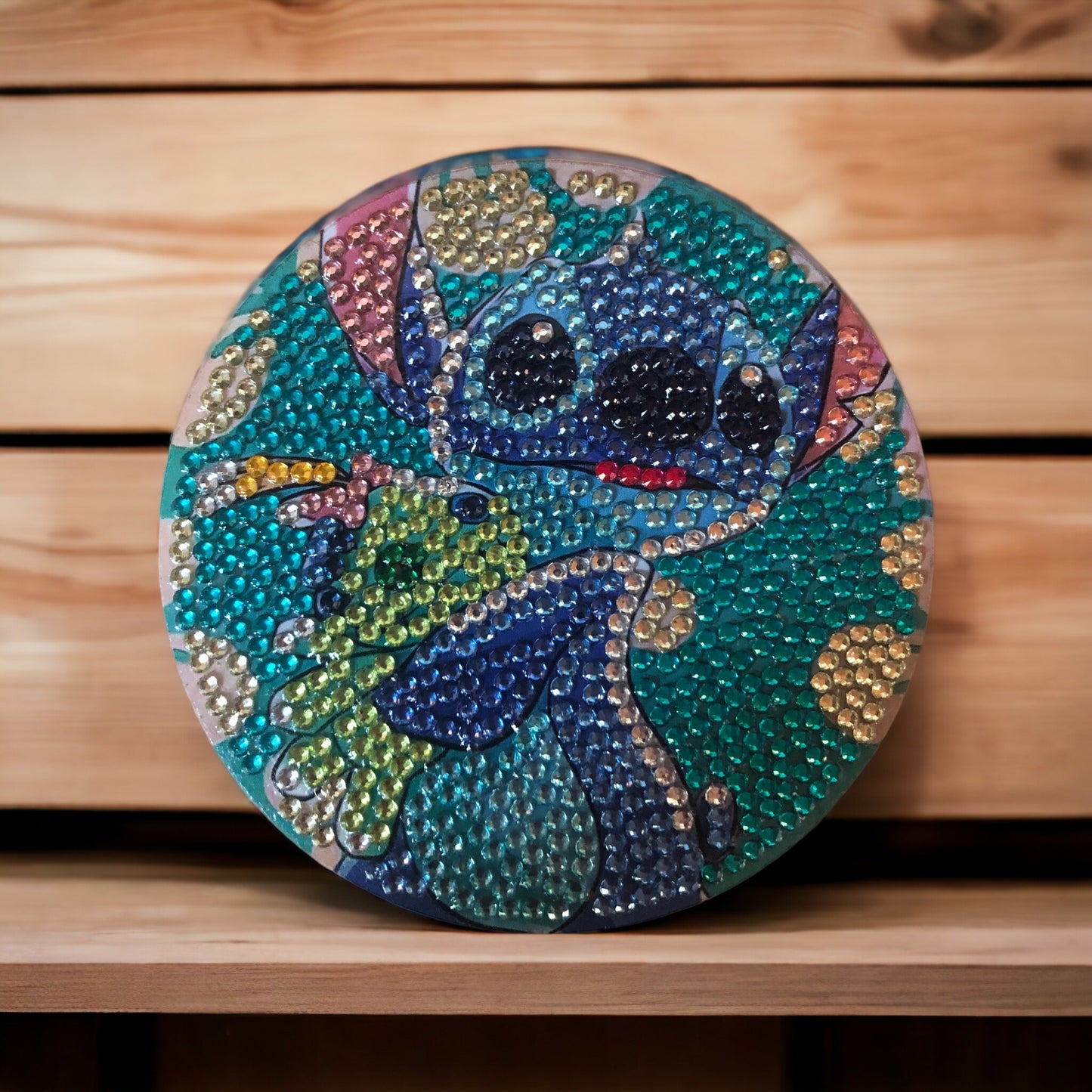 Stitch with Scrump 5D Coaster!! Coaster!!