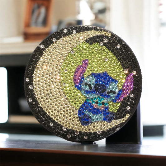 Stitch on the Moon 5D Coaster!! Coaster!!