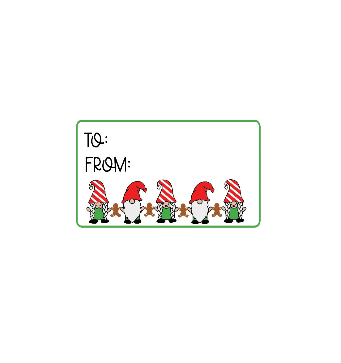 Christmas Present Name Labels!! Christmas Present Stickers!! Present Labels!! Merry Christmas!! Happy Holidays!! Seasons Greetings!! Stickers!! Gnome With Gingerbread Cookies!! Sticker Label!!! Merry Christmas Present Label!! Snowman Present Label!!