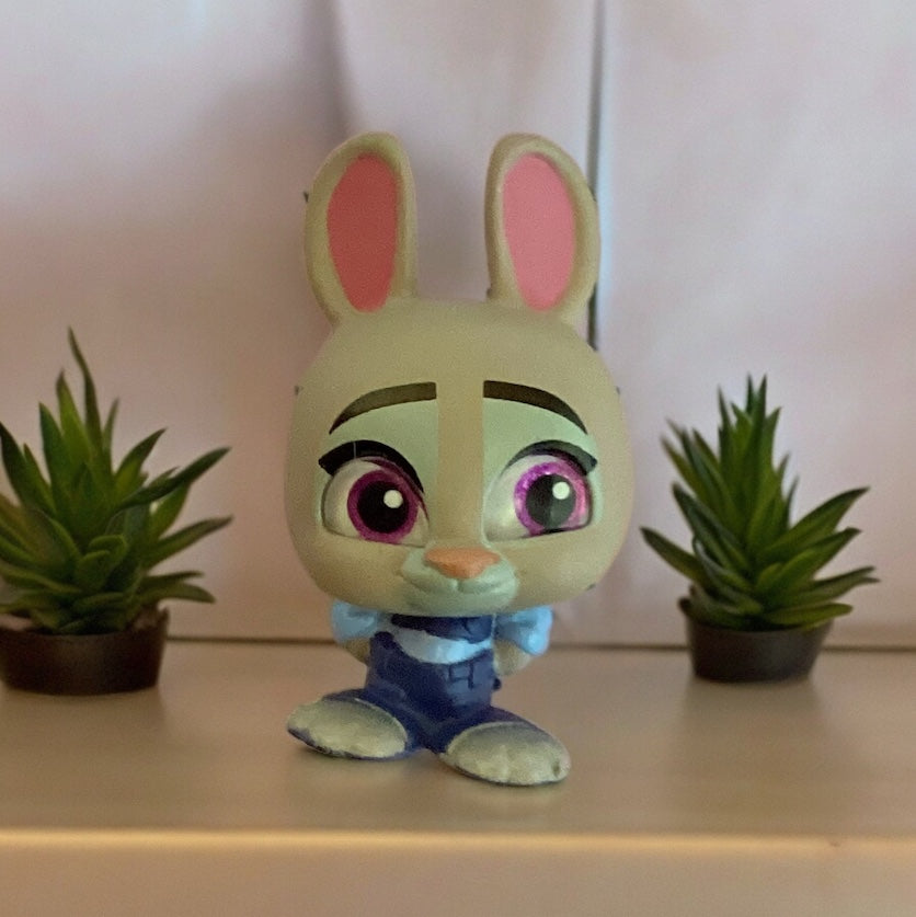 Judy Hopps Disney Doorables!! Disney Doorables Series 9!! Disney Doorables Keychains!!