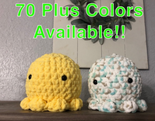 Crochet!! Bulky Stuffed Octopus!! Stuffed Octopus! Stuffed Animal Octopus!! Stuffy!! Toy!! Crochet Plushy Octopus!!