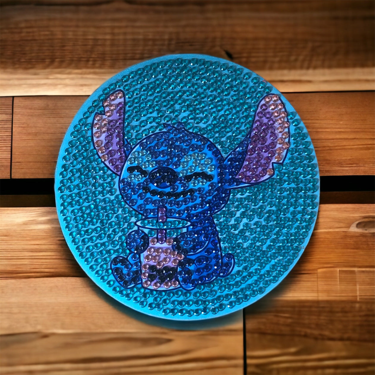 Stitch Drinking 5D Coaster! Coaster!!