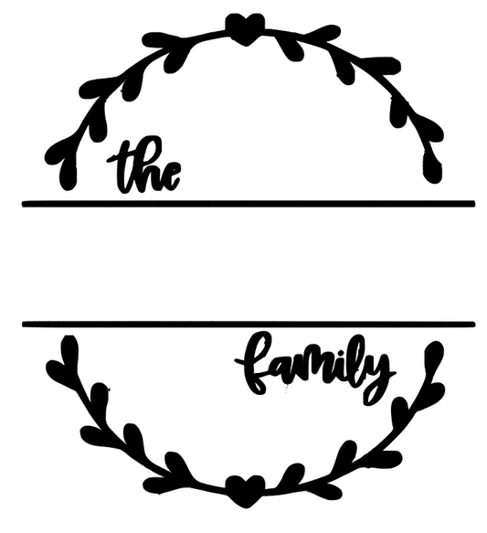 Family Name Circle Decals!! Vinyl Decals!! Personalize Everything With Your Monogram!! Vinyl!! Decals!! Multiple Sizes!!