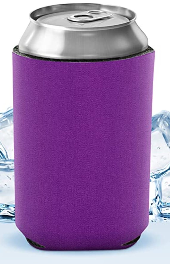 Personalized Can Cooler Sleeves!!! Multiple Colors!! Custom Vinyl Can Cooler Sleeves!!!